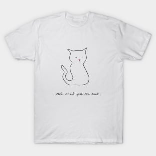 This is not a cat T-Shirt